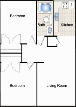 Monthly rent starting at: $1,130 Remodeled Kitchens New Tile Floors On-site Laundry Facility Dishwasher